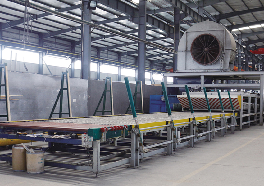13 meters Tempered glass line